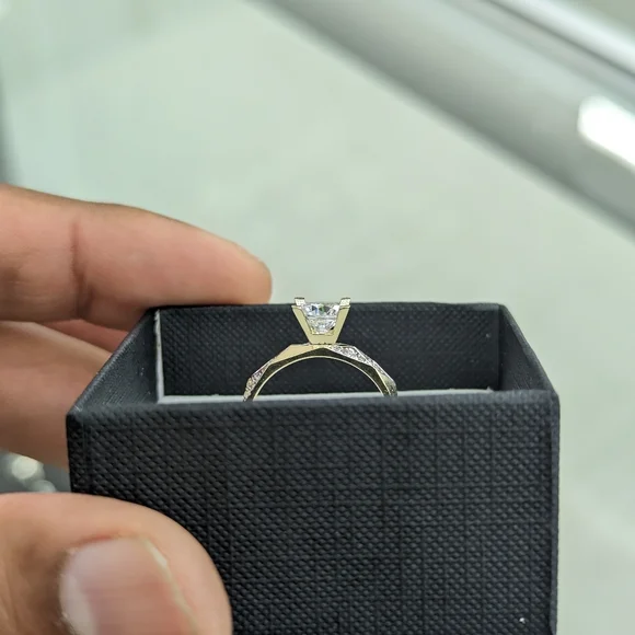 10kt Real Gold Wedding Trioset